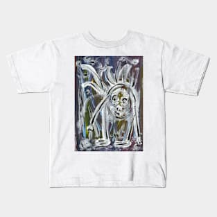 Forest Wizard Painting Kids T-Shirt